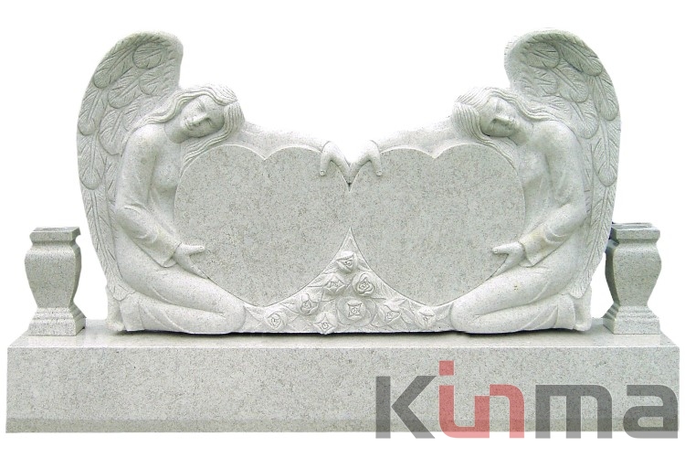 China Cheap price G603 grey color angel tombstone