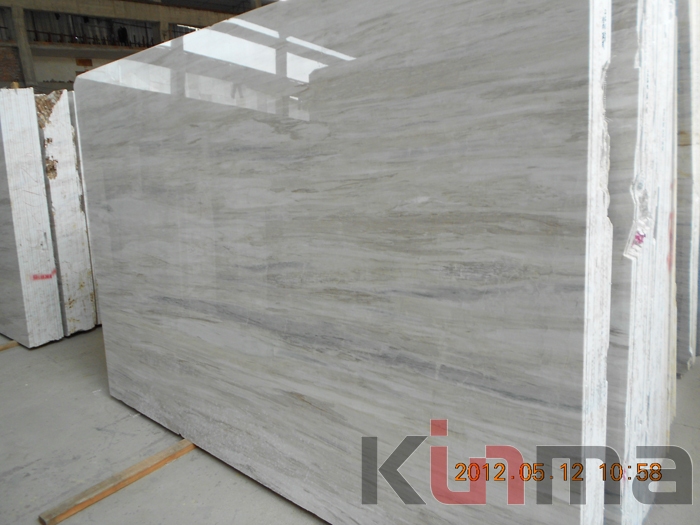 white pallisandro marble flooring design