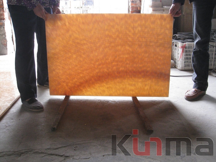 Yellow Honey Onyx Marble Tile for Floor,Wall