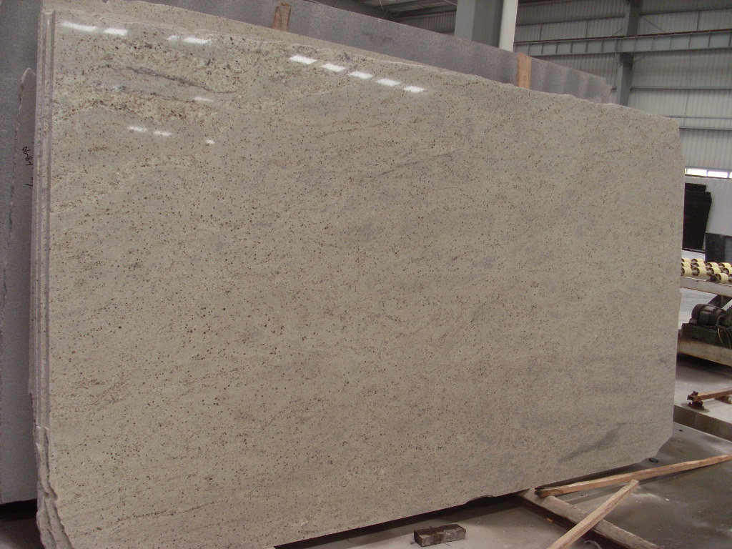 Kashmir white granite slab