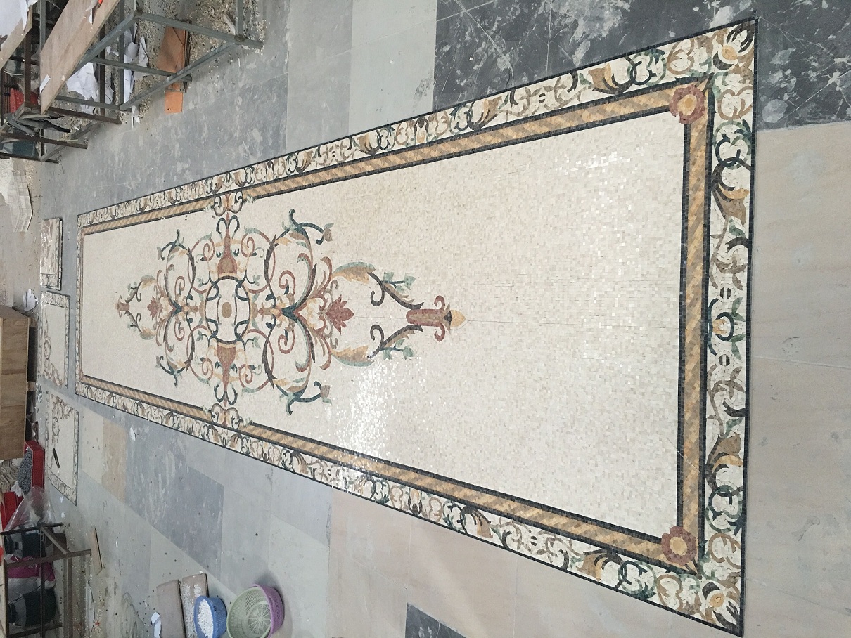 golden select glass and stone mosaic