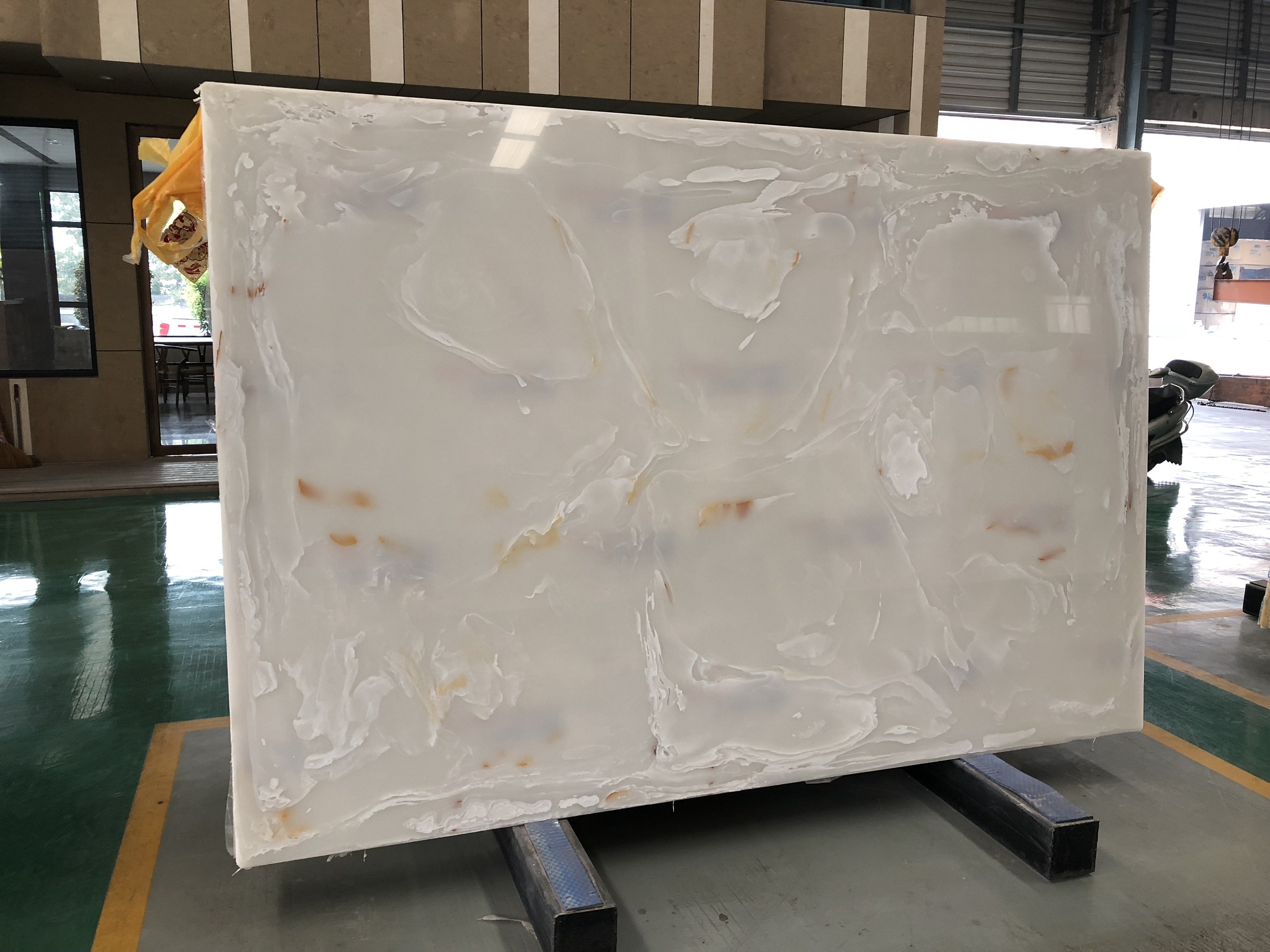 China Supplier Polished Artificial Onyx Thin Slabs
