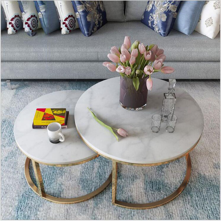 White china marble table