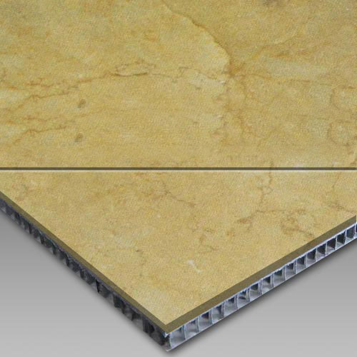 Gold Shell Aluminum Honeycomb Laminated Panel