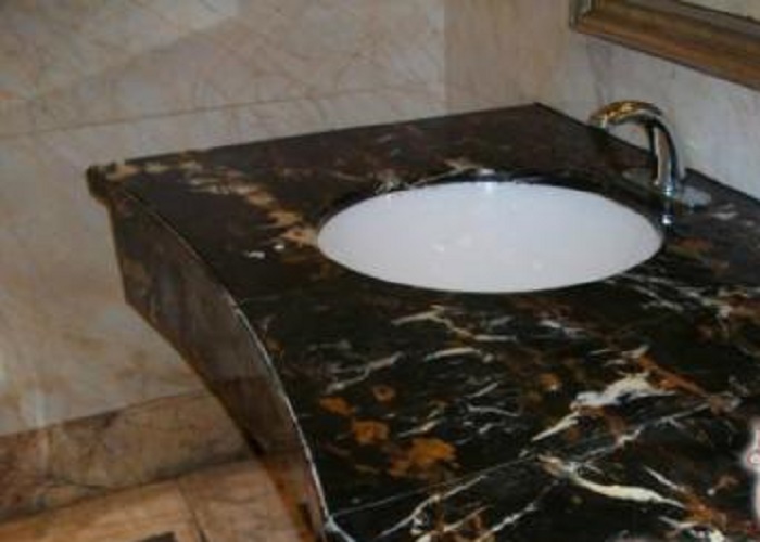 Gold Portoro marble