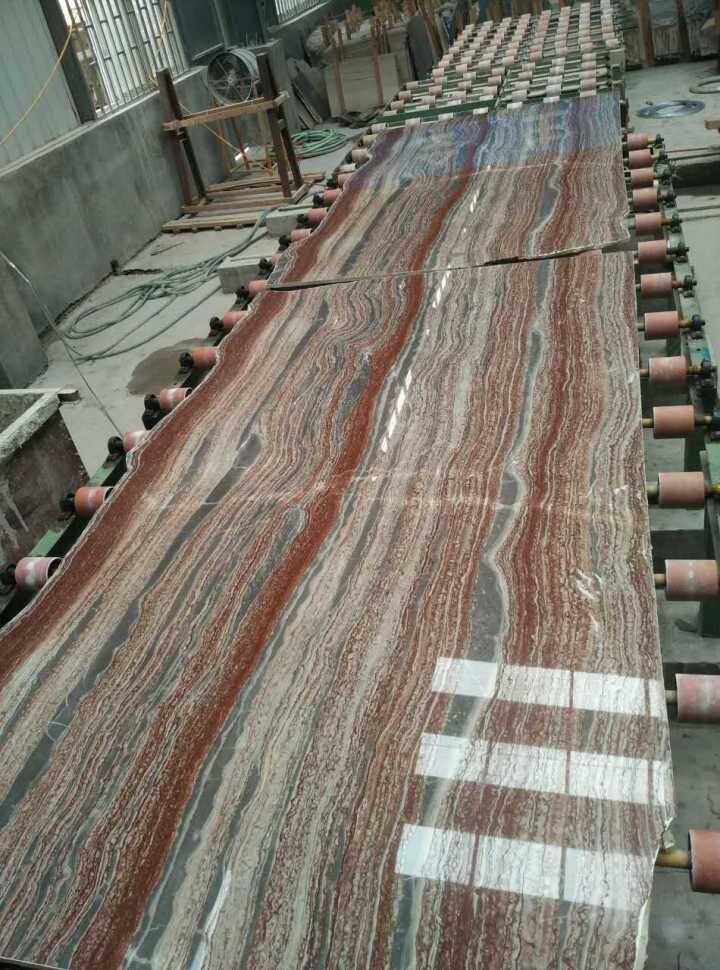 multicolor wooden marble