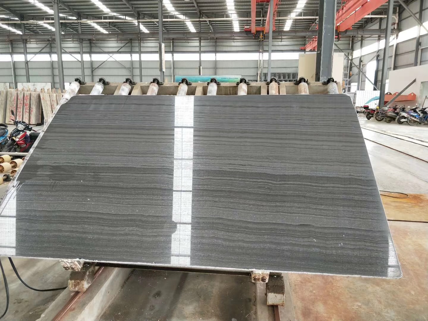 Black wooden marble slab-3